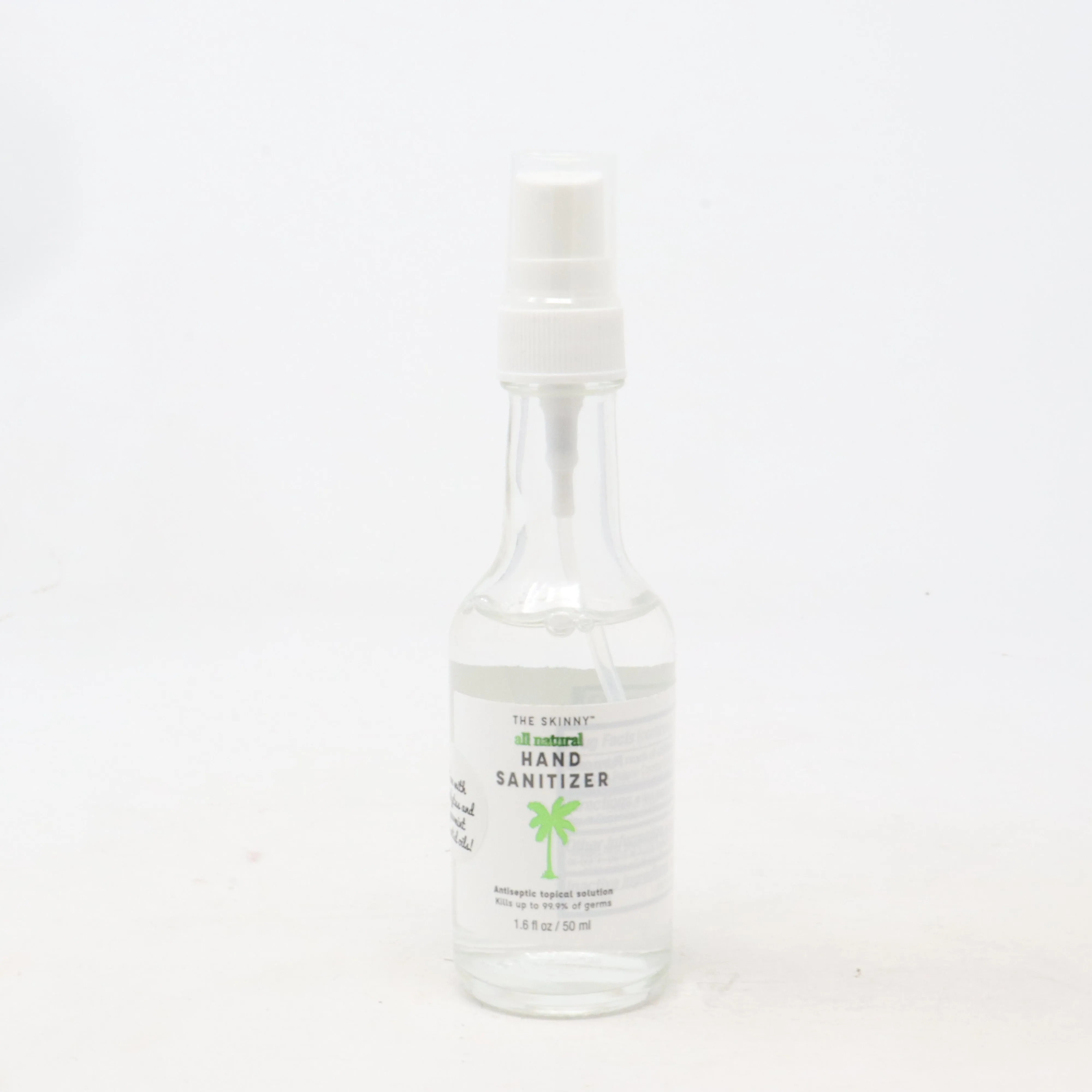 The Skinny All Natural Hand Sanitizer  1.6oz/50ml New
