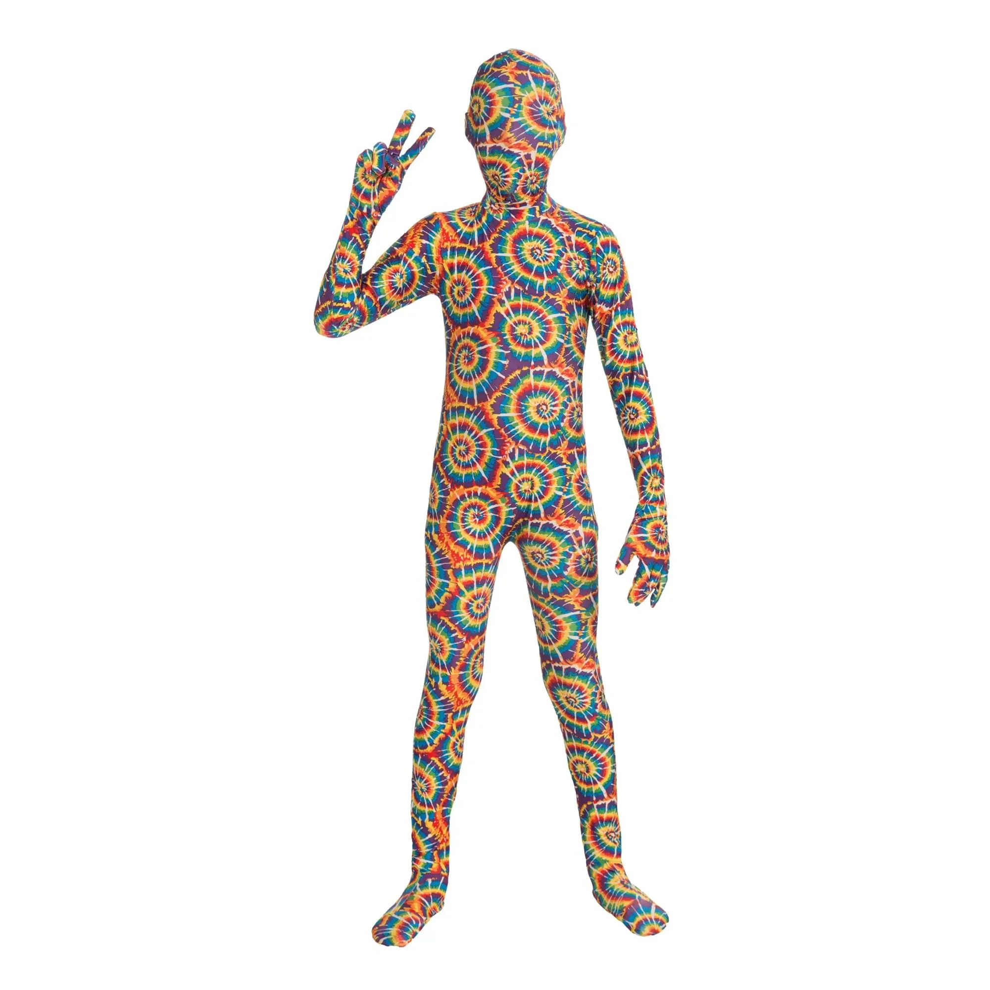 Tie Dye Disappearing Man Teen Standard