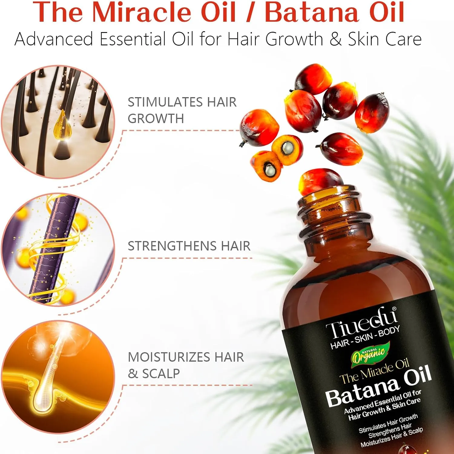 Tiuedu The Miracle Oil Batana Oil 60 ml