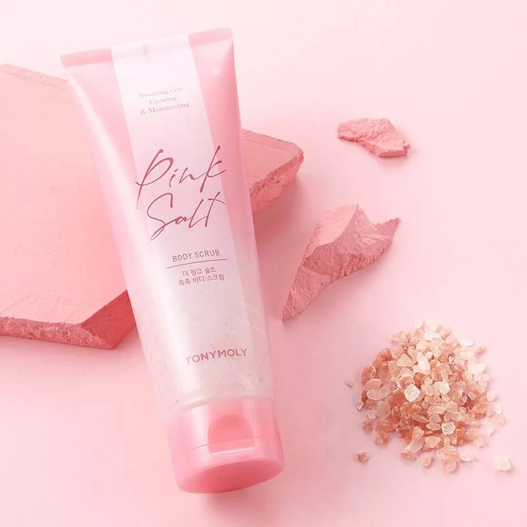 TONYMOLY The Pink Salt Chok Chok Body Scrub مقشر الجسم بملح الهيمالايا