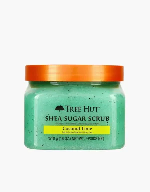 TREE HUT Shea Suga Scrub Coconut Lime سكراب الجسم بجوز الهند والليمون