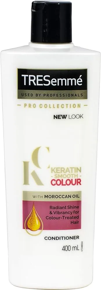 TRESemme Pro Collection Keratin Smooth Colour Conditioner with Moroccan Oil 400ml