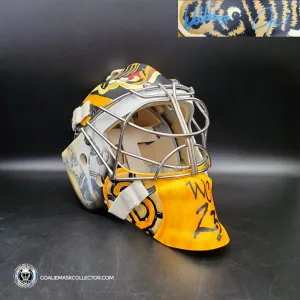 Ullmark & Swayman DUO SIGNED Goalie Mask 2022-2023 Boston Winter Classic Tribute Signature Edition Autographed - SOLD OUT