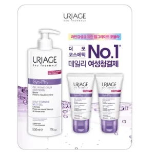 URIAGE Gyn-Phy Daily Feminine Mild Gel 500ml 50ml*2 유리아쥬 진피 데일리 여성청결제 500ml 50mlx2