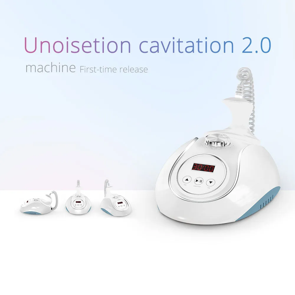 US STOCK Protable Ultrasonic Cavitation 2.0 Ultrasound Body Slimming Fat Loss Home Use Machine