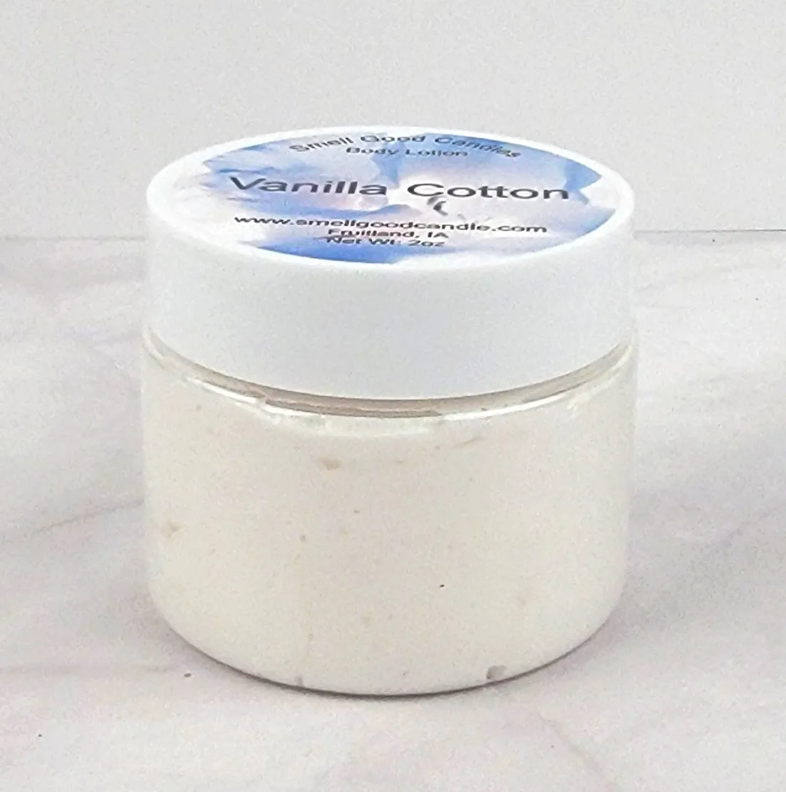 Vanilla Cotton 2oz Whipped Body Lotion