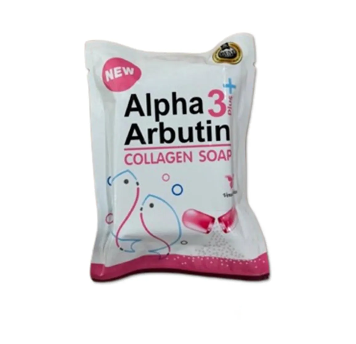 Venut White Alpha Arbutin Collagen Soap 3Plus  80g