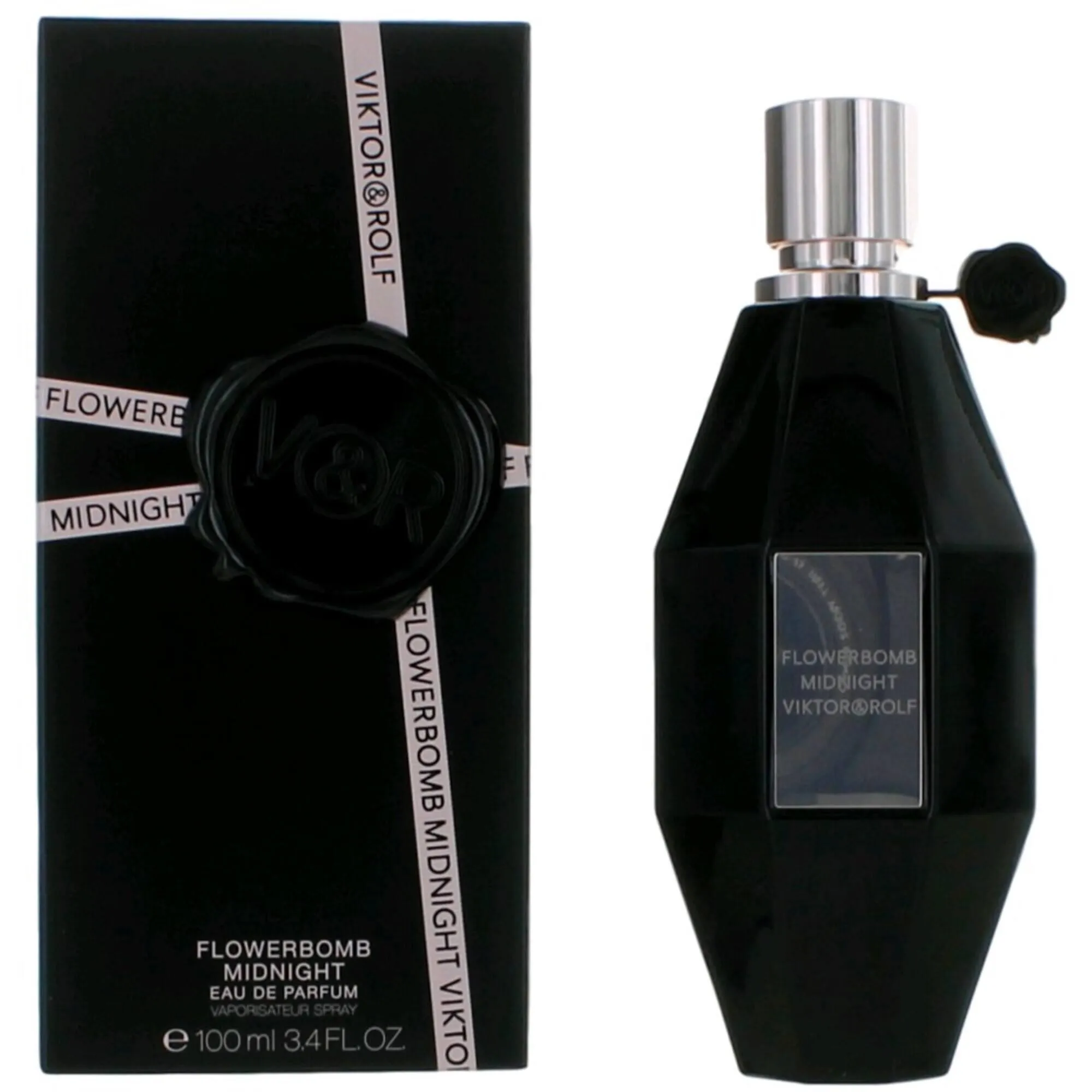 Viktor & Rolf Women's Eau De Parfum Spray - Flowerbomb Midnight Enchanting, 3.4 oz