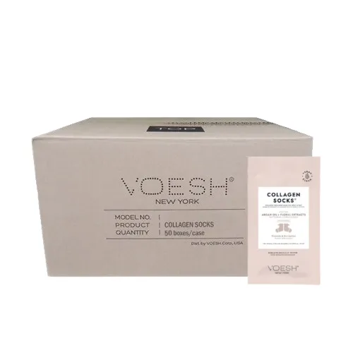 Voesh Collagen Sock 1pc -  Argan Oil & Floral Extract