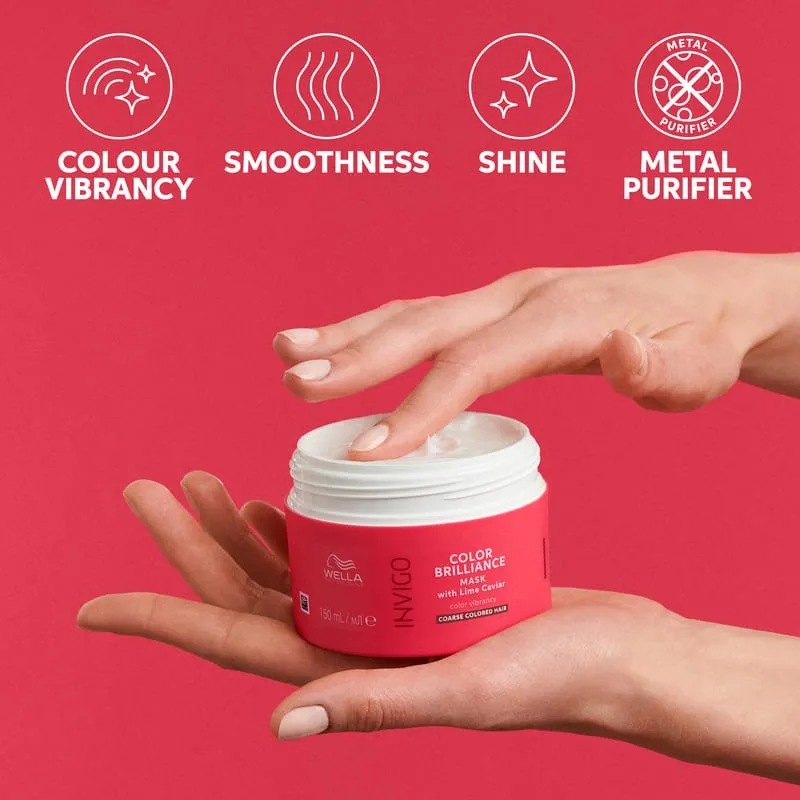 Wella Professionals Colour Brilliance Mask Coarse Coloured Hair