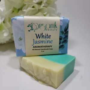 White Jasmine All Natural Handmade Soap 5 oz