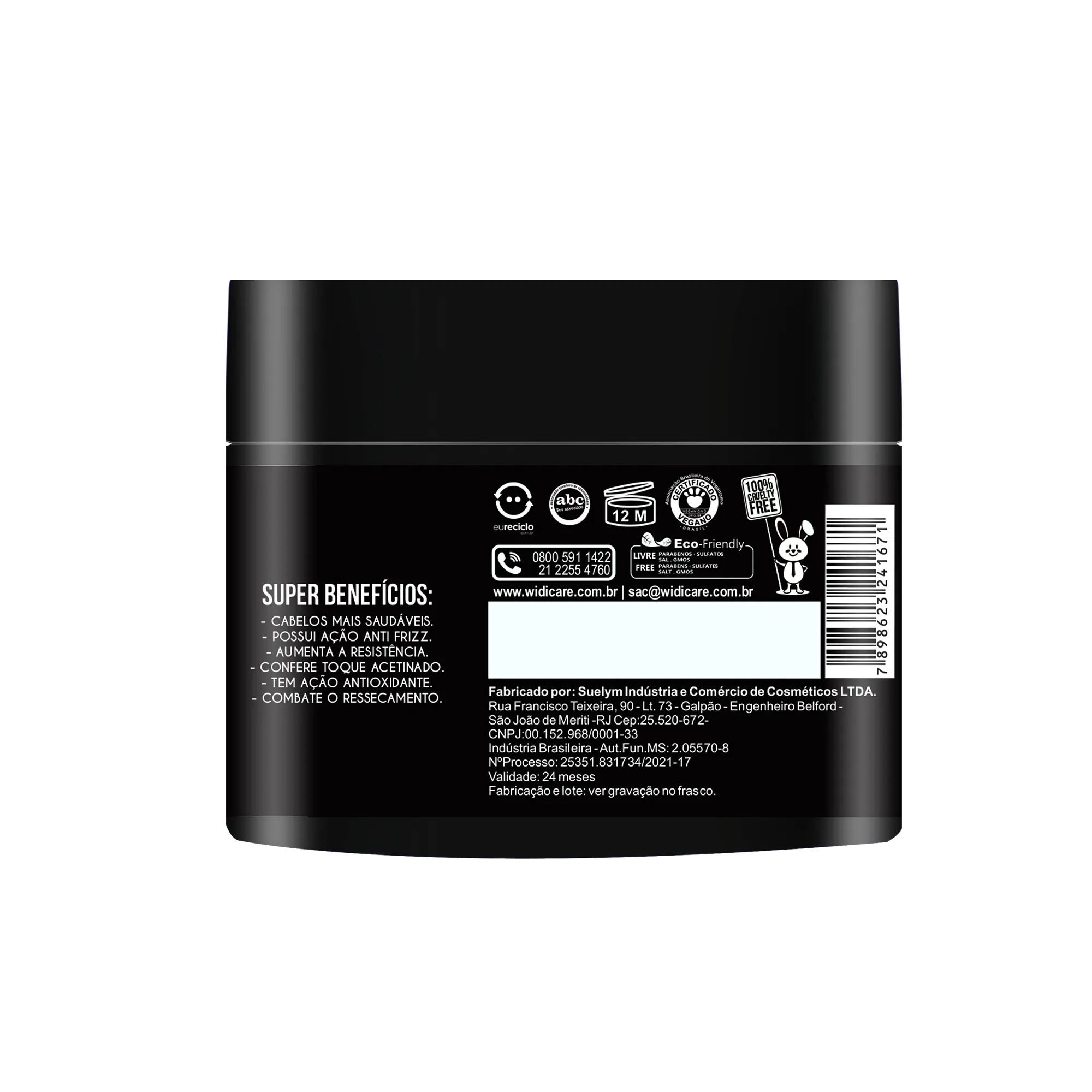 WIDI CARE - Infusion 2.0 Revitalizing Mask Conditioning Treatment, 300g - Deep Hydration Strengthening for Chemically Treated and Damaged Hair