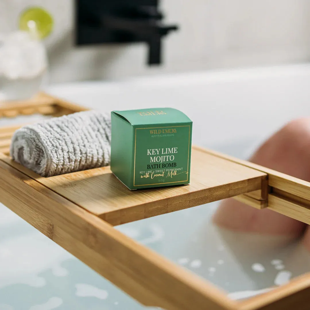 Wild Emery Key Lime Mojito Bath Bomb 160g