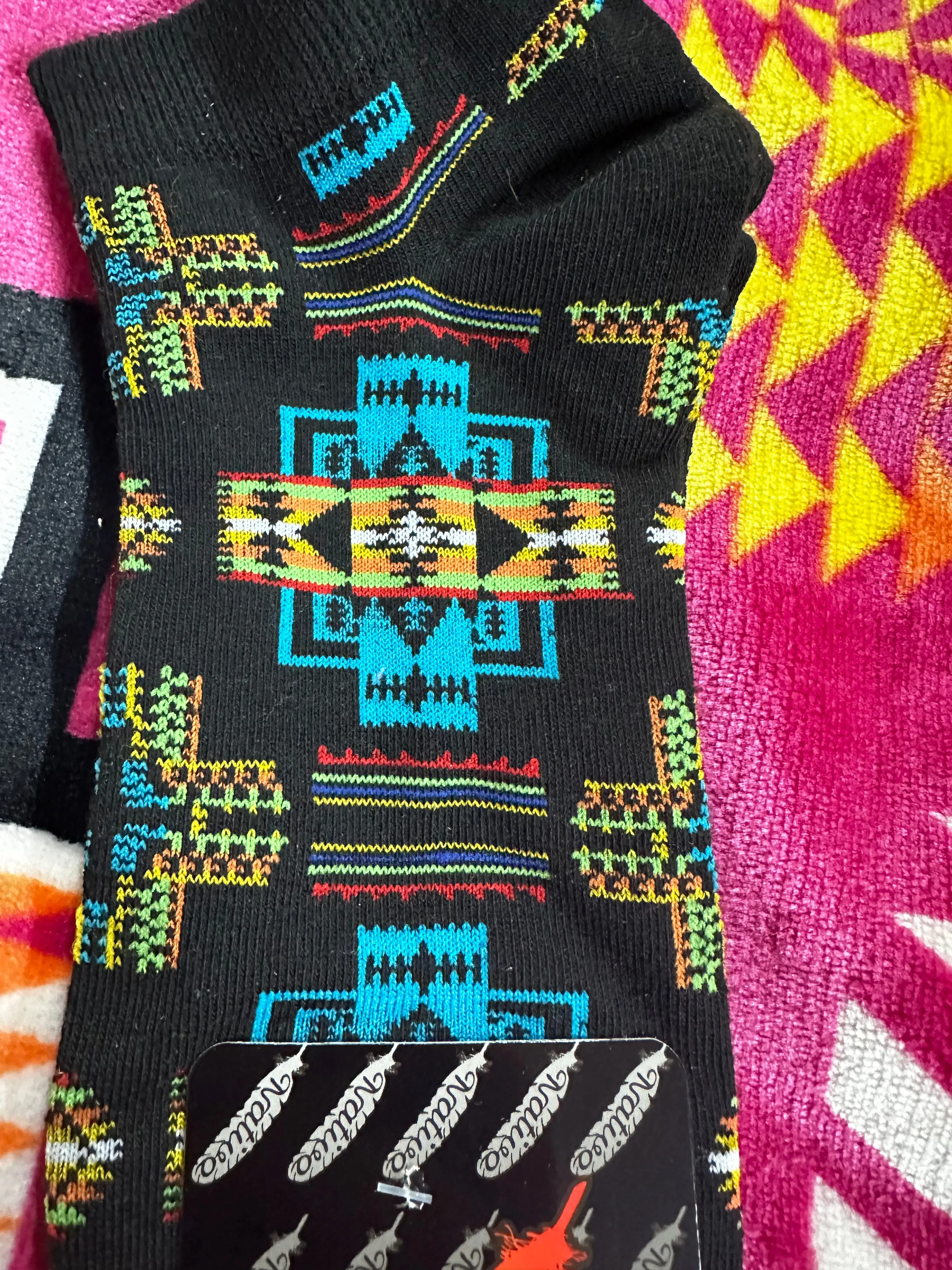 Women’s Socks Aztec  Design