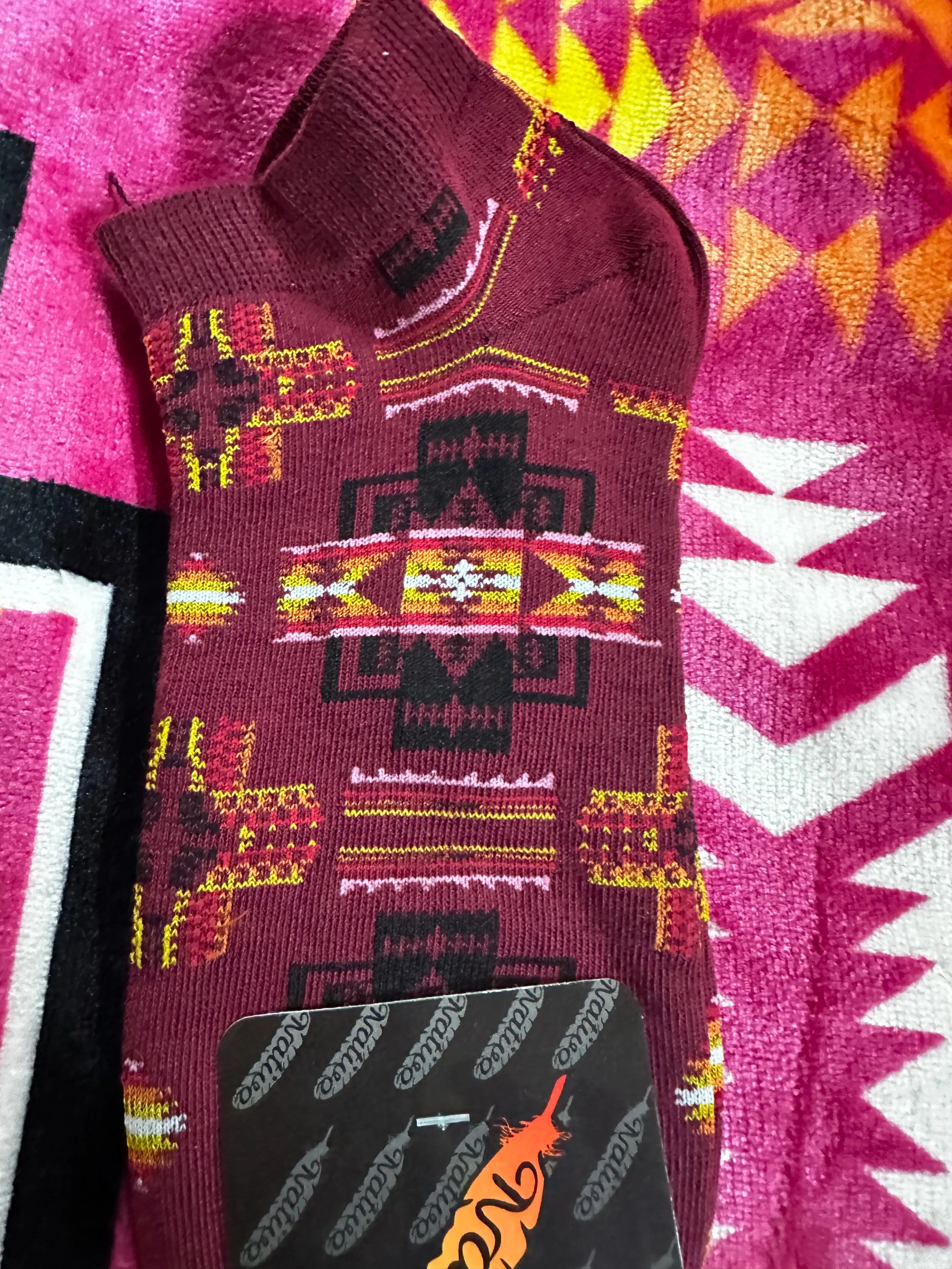 Women’s Socks Aztec  Design