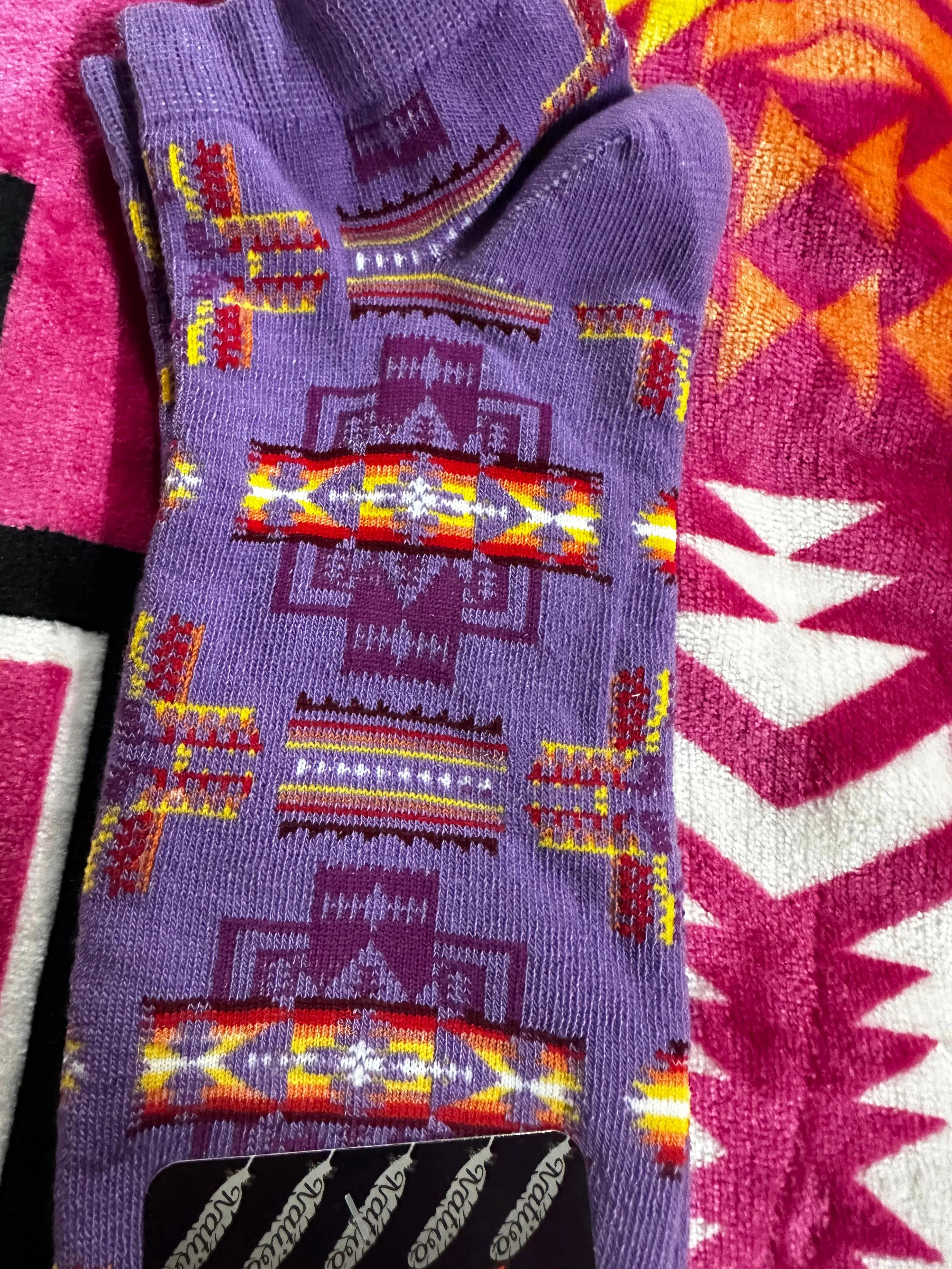 Women’s Socks Aztec  Design