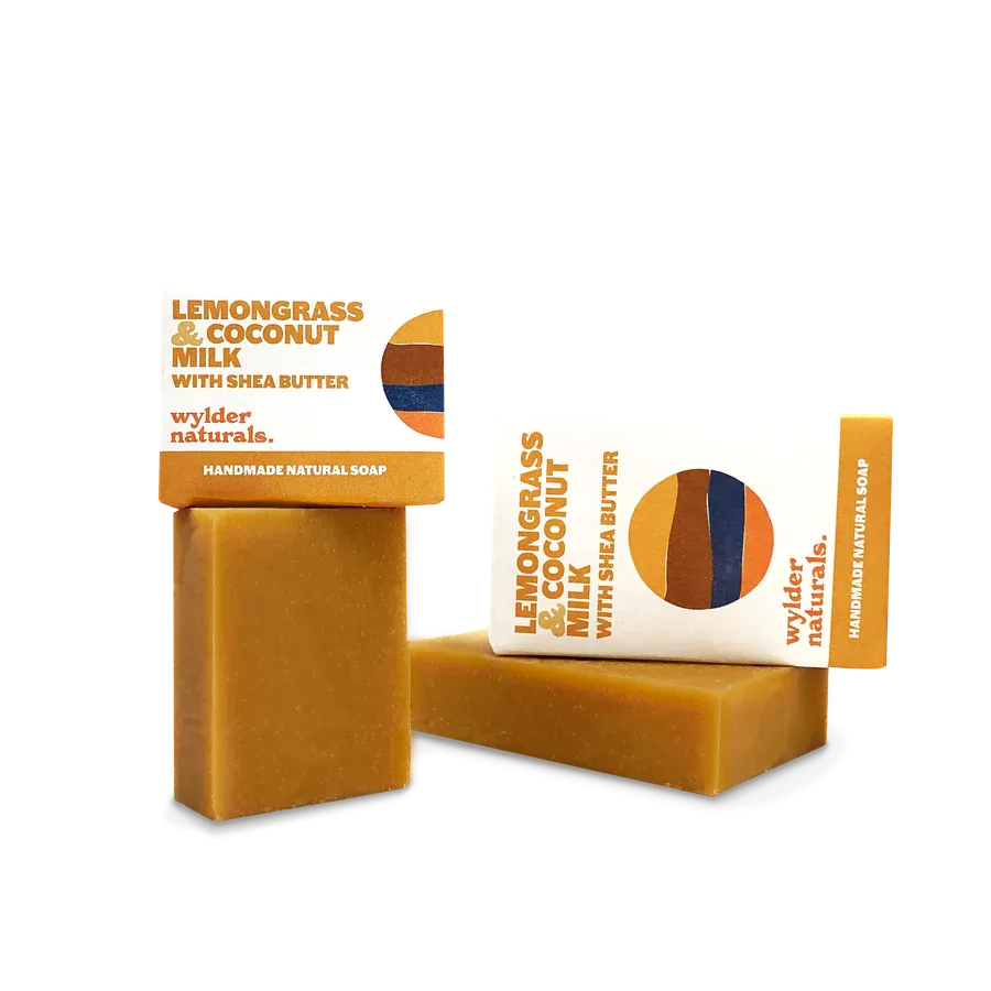 Wylder Naturals - Lemongrass & Coconut Milk with Shea Butter Soap