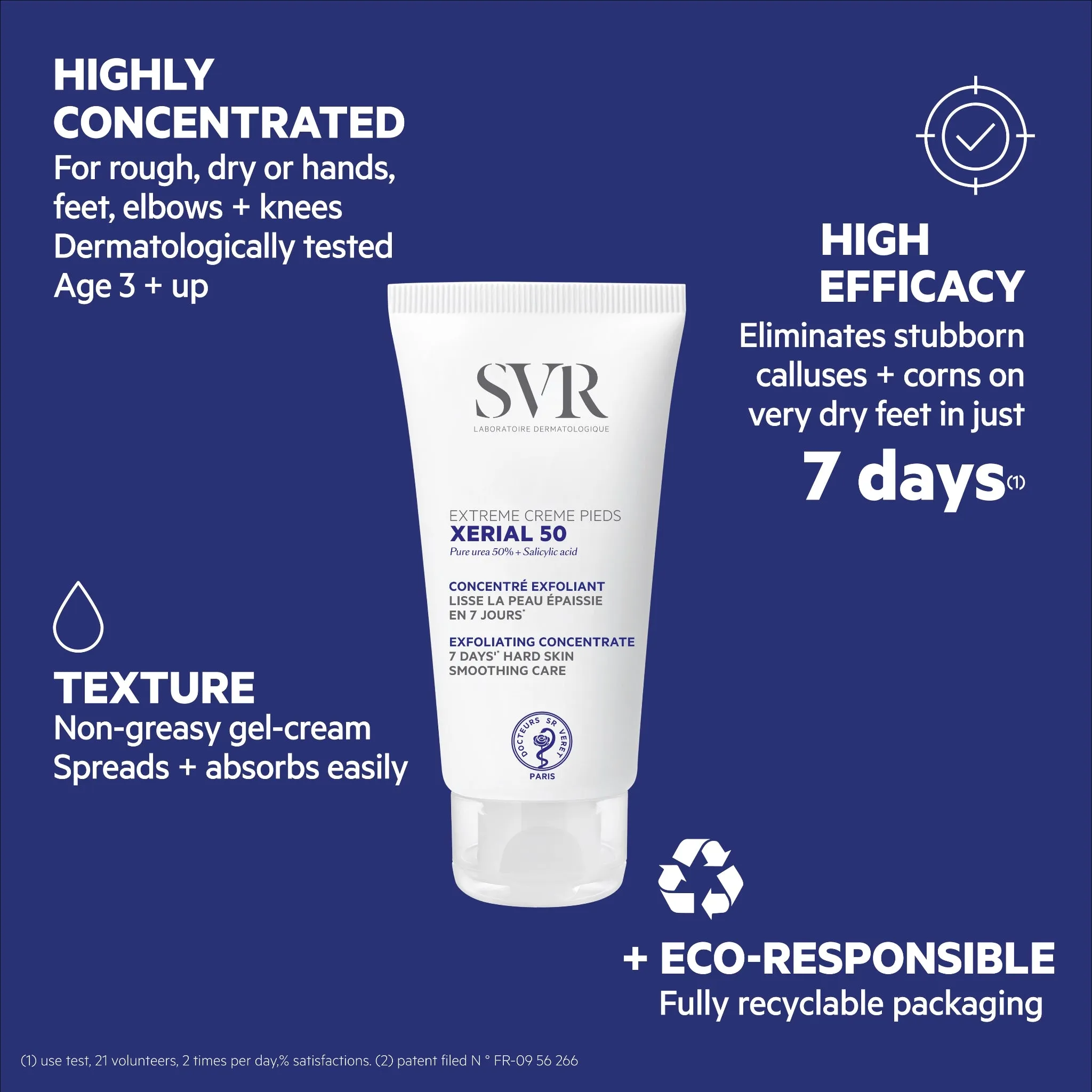 XERIAL 50 Extreme Foot Cream