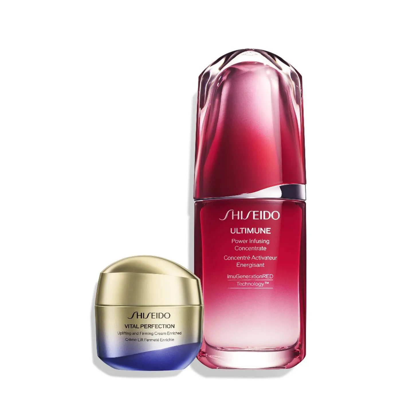 Zestaw Power Uplifting and Firming Set Vital Perfection Uplifting & Firming Cream Enriched 30ml   Ultimate Power Infusing Concentrate 50ml