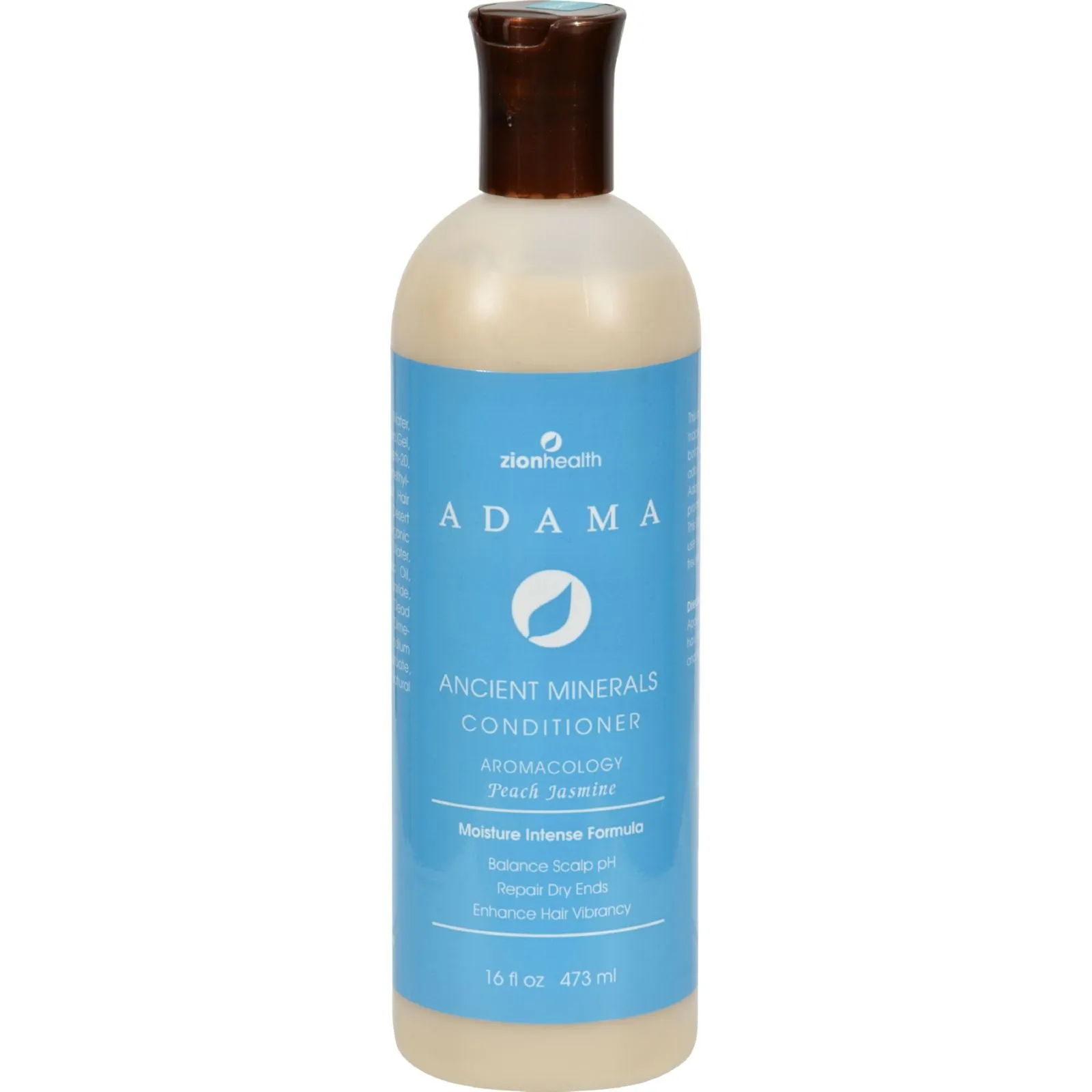 Zion Health Adama Clay Minerals Conditioner Peach Jasmine (16 Fl Oz)